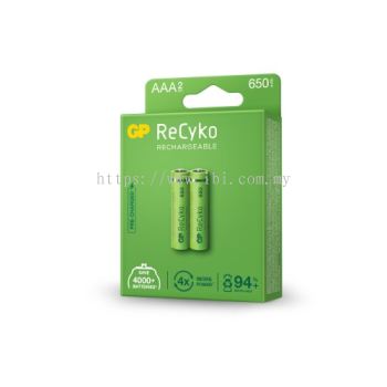 ReCyko battery 650mAh (Battery AAA)