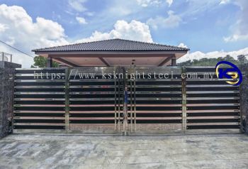Folding Gate Kg Ulu Sungai Bukoh, Alor Gajah.