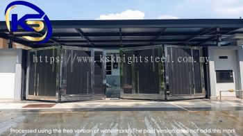 Trackless Folding Gate Bandar Baru Uda,JB