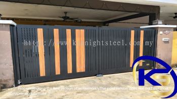 Trackless Folding Gate (FA) Bandar Bukit Beruntung,Rawang,Selangor