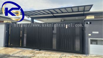 Trackless Folding Gate (PC) Tmn Seri Sentosa,Seremban