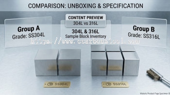 Difference between Stainless Steel SUS304 VS Stainless Steel 316 