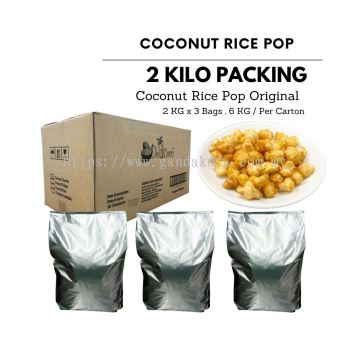 Coconut Rice Pop [ 6kg x 42 Cartons ] 252Kg 