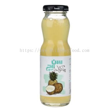 Sun Ich Pina Calada (Pineapple Coconut) Juice Glass btl 200ml