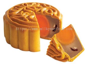 HALAL Std DURIAN 1 YOLK MOONCAKE 170g单黄榴莲月饼