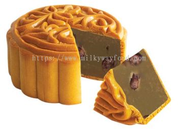 HALAL Std GREENTEA MOONCAKE 170g 绿茶月饼