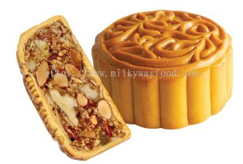 HALAL PREMIUM ASSORTED MIX NUT MOONCAKE 170g五仁月饼