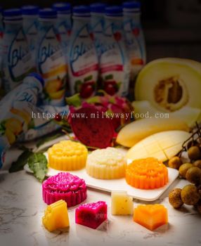 Assorted Jelly Mooncake 4pcs. ( 7 DAYS SHELF LIFE)