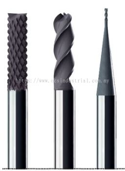 End Mills for Graphite Milling