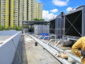 Hoisting of Cooling Tower