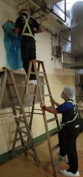  Install of 2 hp ceiling exposed at Petaling Dairy (M) Sdn Bhd