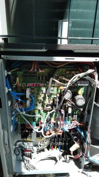 To replace faulty VRV Inverter mainboard c/w reprogram system setting