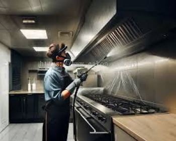 Kitchen Exhaust Grease-Mist Disinfection