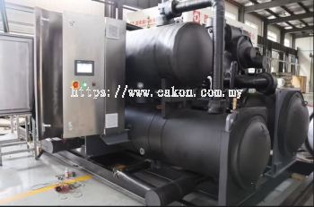 energy-efficient water chiller installation