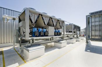 Centralized chilled water system installation