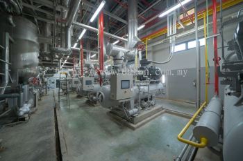 Industry factory cooling tower in building system