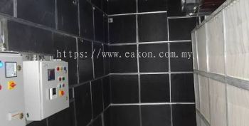 Chiller plant room acoustic insulation
