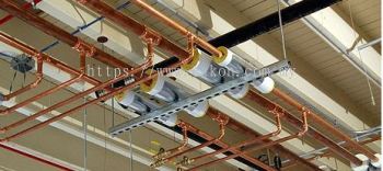 Hygienic HVAC chilled water installation