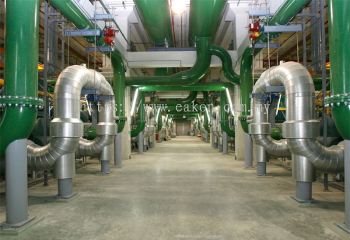 Upgrading chilled water piping networks