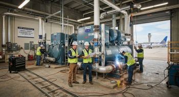 Airport chiller plant installation contractor