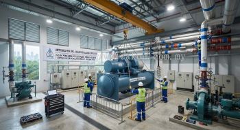 Centrifugal chiller installation contractor Malaysia
