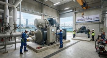 Centrifugal chiller maintenance and installation Penang
