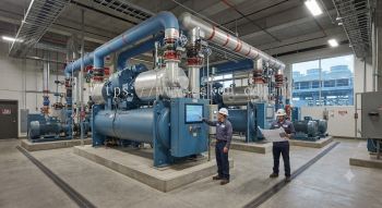 High capacity water-cooled chiller projects