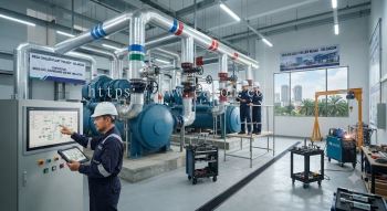 Large scale chiller plant contractor Selangor