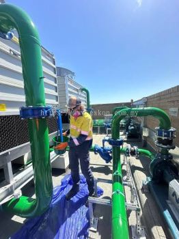 Cooling tower and pipework refurbishment