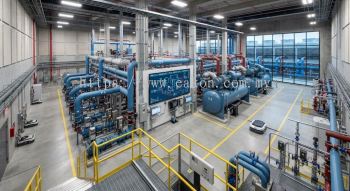 Data center continuous cooling plant engineering