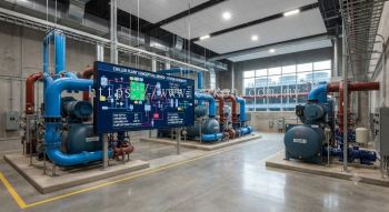 HVAC chiller plant conceptual engineering