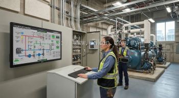 HVAC chiller plant controls engineering
