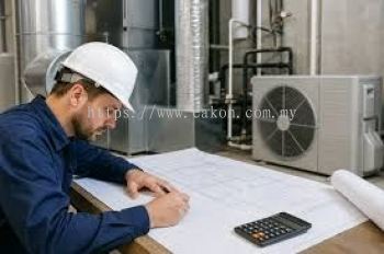Office building HVAC load sizing