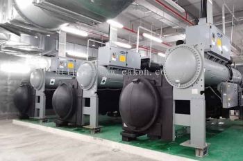 Shopping mall chilled water system sizing