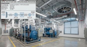 Chiller plant room ventilation design specs