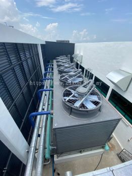 Clean air ventilation and centralized cooling