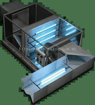 UVGI integrated chilled water AHU systems