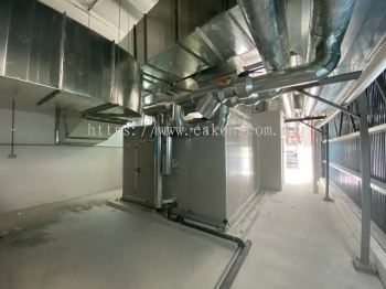 Industrial clean air chiller installation Penang