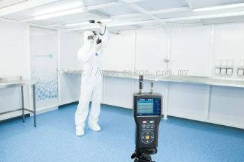 HVAC clean air particle count testing