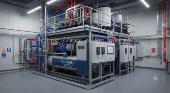 Custom chiller plant room space optimization