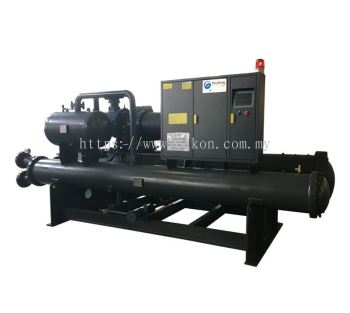 Scaling up water-cooled chiller systems