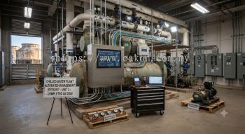 Automated chiller energy management retrofit