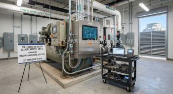 Chiller control system retrofit services