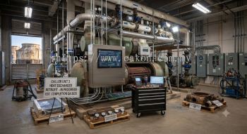 Chiller heat exchanger retrofit services