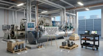 Hospital chiller energy-efficient retrofit