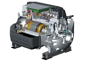 Magnetic bearing chiller compressor retrofit