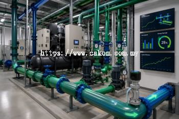 Condenser water flow optimization energy upgrade