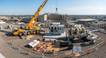 Hospital HVAC chiller replacement services