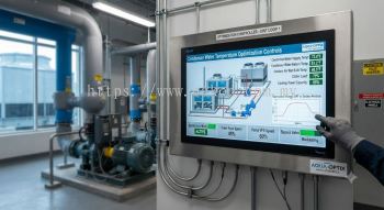 Condenser water temperature optimization controls