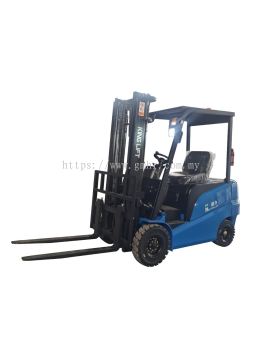 2000 Kg Outdoors and Indoors Electric Counterbalance Forklift Four-Wheel 
